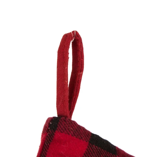 Glitzhome® Pre-Lit 21" Cat Embroidered Linen Christmas Stocking With LED Lighting 6 Glitzhome® Pre-Lit 21" Cat Embroidered Linen Christmas Stocking With LED Lighting - Image 4