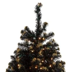 Northlight 7.5ft. Pre-Lit Crystal Pine With Gold Glitter Artificial Christmas Tree, Clear LED Lights -Michaels X-Mas Decor D253637S 14