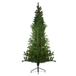 Northlight 7.5ft. Pre-Lit Medium Canadian Pine Artificial Christmas Wall Tree, Clear Lights 19 Northlight 7.5ft. Pre-Lit Medium Canadian Pine Artificial Christmas Wall Tree, Clear Lights -Michaels X-Mas Decor D253672S 16