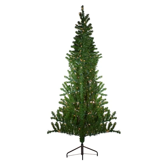 Northlight 7.5ft. Pre-Lit Medium Canadian Pine Artificial Christmas Wall Tree, Clear Lights 11 Northlight 7.5ft. Pre-Lit Medium Canadian Pine Artificial Christmas Wall Tree, Clear Lights - Image 9