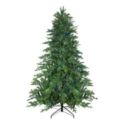 Northlight 7.5ft. Pre-Lit Medium Mont Blanc Fir Artificial Christmas Tree, Dual Color® LED Lights -Michaels X-Mas Decor D253682S 13