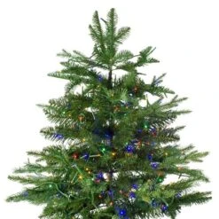 Northlight 7.5ft. Pre-Lit Medium Mont Blanc Fir Artificial Christmas Tree, Dual Color® LED Lights -Michaels X-Mas Decor D253682S 15