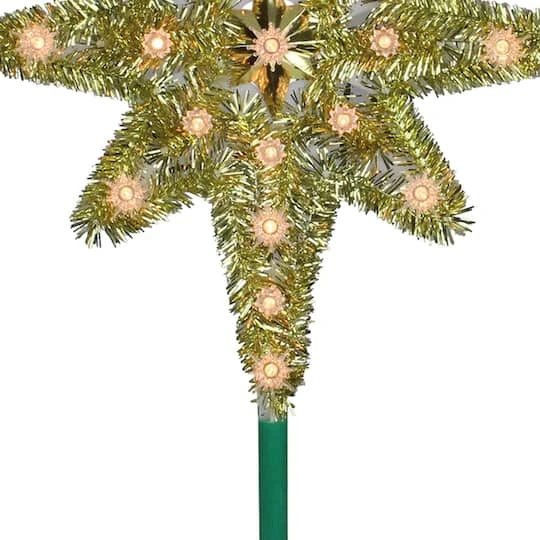 Northlight 21" Gold Lighted Star Of Bethlehem Tree Topper 9 Northlight 21" Gold Lighted Star Of Bethlehem Tree Topper - Image 7