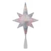 Northlight 11" Lighted Clear Crystal Star Of Bethlehem Tree Topper