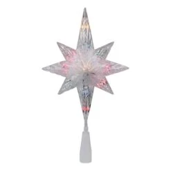 Northlight 11" Lighted Clear Crystal Star Of Bethlehem Tree Topper 13 Northlight 11" Lighted Clear Crystal Star Of Bethlehem Tree Topper -Michaels X-Mas Decor D253706S 11