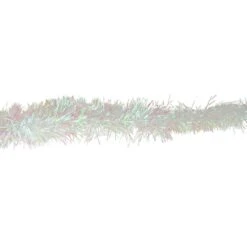 Northlight 50ft. White Iridescent Tinsel Garland 12 Northlight 50ft. White Iridescent Tinsel Garland -Michaels X-Mas Decor D253714S 12