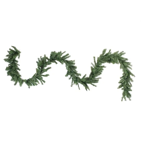 Northlight 100ft. Green Commercial Canadian Pine Garland 4 Northlight 100ft. Green Commercial Canadian Pine Garland - Image 2