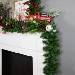 Northlight 9ft. Pre-Lit Multicolor Lighted Oak Creek Pine Garland -Michaels X-Mas Decor D253718S 13