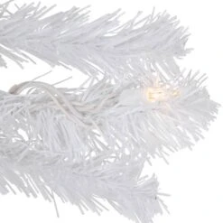 Northlight 9ft. Clear Lighted Snow White Garland -Michaels X-Mas Decor D253722S 16