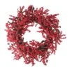 Northlight 22" Red & Brown Berry Christmas Wreath