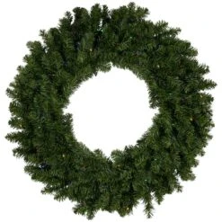 Northlight 30" LED Canadian Pine Artificial Christmas Wreath -Michaels X-Mas Decor D253734S 11