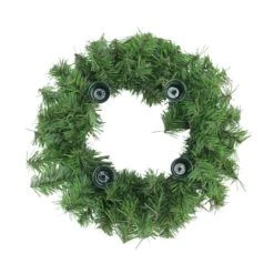 Northlight 12" Pine Artificial Christmas Advent Candle Holder Wreath