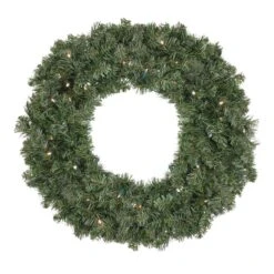Northlight 24" LED Canadian Pine Artificial Christmas Wreath 13 Northlight 24" LED Canadian Pine Artificial Christmas Wreath -Michaels X-Mas Decor D253757S 11