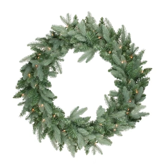 Northlight 3ft. Pre-Lit Washington Frasier Fir Artificial Christmas Wreath 4 Northlight 3ft. Pre-Lit Washington Frasier Fir Artificial Christmas Wreath - Image 2