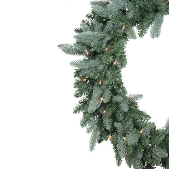 Northlight 3ft. Pre-Lit Washington Frasier Fir Artificial Christmas Wreath 5 Northlight 3ft. Pre-Lit Washington Frasier Fir Artificial Christmas Wreath - Image 3