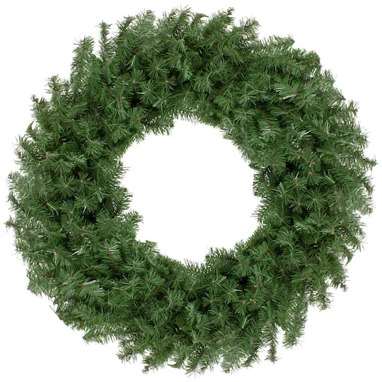Northlight 24" Canadian Pine Artificial Christmas Wreath 4 Northlight 24" Canadian Pine Artificial Christmas Wreath - Image 2