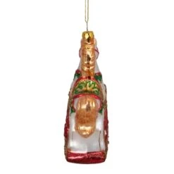 Northlight 5" Glass Traditional Rocking Horse With Gifts Ornament 17 Northlight 5" Glass Traditional Rocking Horse With Gifts Ornament -Michaels X-Mas Decor D253794S 15