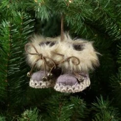 Northlight 8" Alaskan Style Knit Booties Ornament 11 Northlight 8" Alaskan Style Knit Booties Ornament -Michaels X-Mas Decor D253807S 2