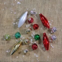 Northlight 16ct. Traditional Glass Finial, Onion & Ball Ornaments -Michaels X-Mas Decor D253832S 2