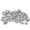 Northlight 50ct. Silver Splendor Shatterproof 2-Finish Christmas Ball Ornaments 1 Northlight 50ct. Silver Splendor Shatterproof 2-Finish Christmas Ball Ornaments -Michaels X-Mas Decor D253876S 1