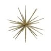 Northlight 12" Shimmering Gold Glitter Starburst Christmas Ornament