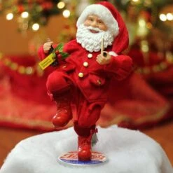 Northlight 12" Red & White Santa Claus Standing On Pepsi-Cola Bottle Cap Christmas Figurine 7 Northlight 12" Red & White Santa Claus Standing On Pepsi-Cola Bottle Cap Christmas Figurine -Michaels X-Mas Decor D253934S 2