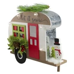 Northlight 12" Let It Snow RV Christmas Tabletop Decoration 14 Northlight 12" Let It Snow RV Christmas Tabletop Decoration -Michaels X-Mas Decor D253935S 3