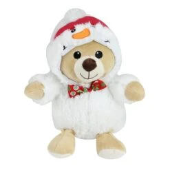 Northlight 8" Teddy Bear Stuffed Animal Figures In Christmas Costumes -Michaels X-Mas Decor D253949S 12