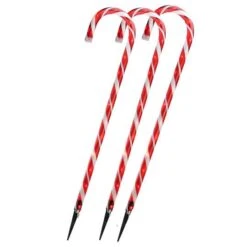 Northlight 2ft. Red & White Lighted Candy Cane Christmas Light Set -Michaels X-Mas Decor D253968S 11