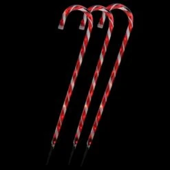 Northlight 2ft. Red & White Lighted Candy Cane Christmas Light Set -Michaels X-Mas Decor D253968S 13