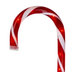 Northlight 2ft. Red & White Lighted Candy Cane Christmas Light Set -Michaels X-Mas Decor D253968S 4
