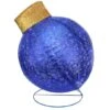 Northlight 3ft. Blue LED Twinkling Glittered Christmas Ball Ornament Decoration -Michaels X-Mas Decor D253971S 1