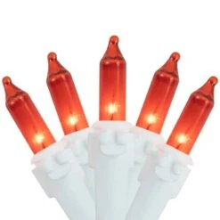 Northlight 100ct. Mini Christmas String Lights With White Wire Gold -Michaels X-Mas Decor D254016S 1 1