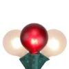 Northlight 10ct. Red & White G50 Globe String Lights 2 Northlight 10ct. Red & White G50 Globe String Lights -Michaels X-Mas Decor D254027S 1