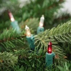 Northlight 50ct. Mini Christmas String Lights With Green Wire Red/Clear 17 Northlight 50ct. Mini Christmas String Lights With Green Wire Red/Clear -Michaels X-Mas Decor D254036S 12
