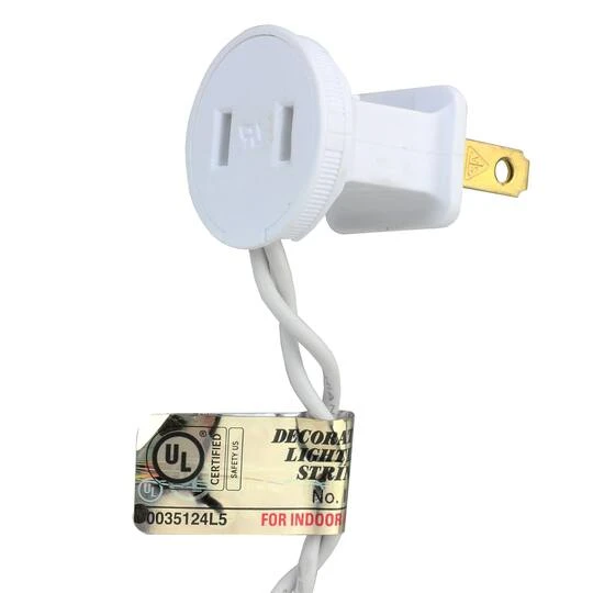 Northlight 100ct. LED Wide Angle Icicle Christmas Lights With White Wire Pure White 9 Northlight 100ct. LED Wide Angle Icicle Christmas Lights With White Wire Pure White - Image 7