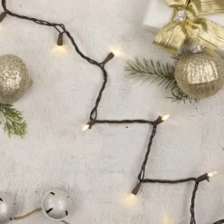 Northlight 100ct. White LED Mini String Lights -Michaels X-Mas Decor D254055S 3