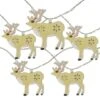 Northlight 10ct. Warm White LED Reindeer String Lights -Michaels X-Mas Decor D254060S 1