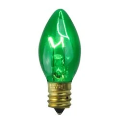 Northlight Incandescent C7 Replacement Bulbs, 25ct. Green 13 Northlight Incandescent C7 Replacement Bulbs, 25ct. Green -Michaels X-Mas Decor D254070S 11