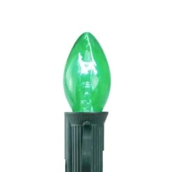 Northlight Incandescent C7 Replacement Bulbs, 25ct. Green 15 Northlight Incandescent C7 Replacement Bulbs, 25ct. Green -Michaels X-Mas Decor D254070S 13