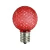 Northlight Red Faceted LED G40 Replacement Bulbs, 25ct. -Michaels X-Mas Decor D254074S 1