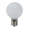 Northlight Pure White Faceted G40 LED Replacement Bulbs, 25ct. -Michaels X-Mas Decor D254075S 1