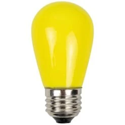 Northlight Opaque LED S14 Replacement Bulbs, 25ct. Yellow -Michaels X-Mas Decor D254076S 13
