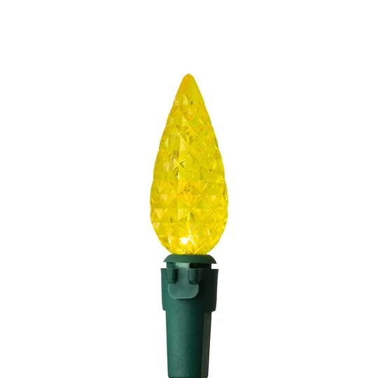 Northlight 70ct. Multicolor Faceted C6 LED String Lights 7 Northlight 70ct. Multicolor Faceted C6 LED String Lights - Image 5