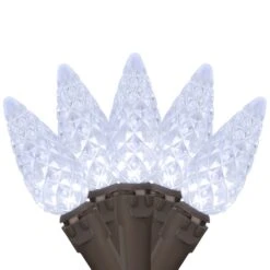 Northlight 70ct. Pure White LED C6 String Lights -Michaels X-Mas Decor D254081S 11