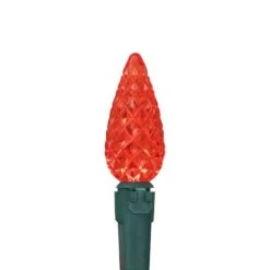 Northlight 70ct. LED Faceted C6 Christmas String Lights Red -Michaels X-Mas Decor D254083S 15