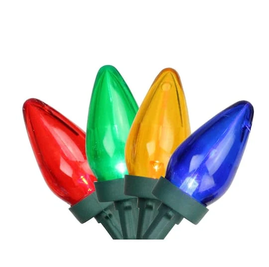 Northlight 25ct. LED C7 Christmas String Lights Multicolor 5 Northlight 25ct. LED C7 Christmas String Lights Multicolor - Image 3