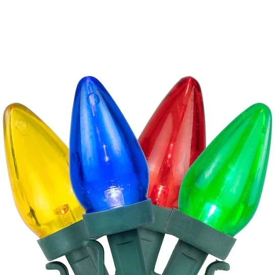 Northlight 25ct. LED C7 Christmas String Lights Multicolor 7 Northlight 25ct. LED C7 Christmas String Lights Multicolor - Image 5