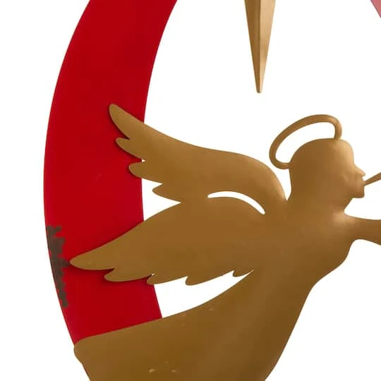 Glitzhome® 36" JOY Angel Yard Stake, Wall Or Standing Décor 10 Glitzhome® 36" JOY Angel Yard Stake, Wall Or Standing Décor - Image 8