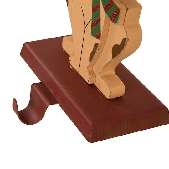 Glitzhome® 8" Wooden Metal Cat And Dog Stocking Holder Set 9 Glitzhome® 8" Wooden Metal Cat And Dog Stocking Holder Set - Image 7